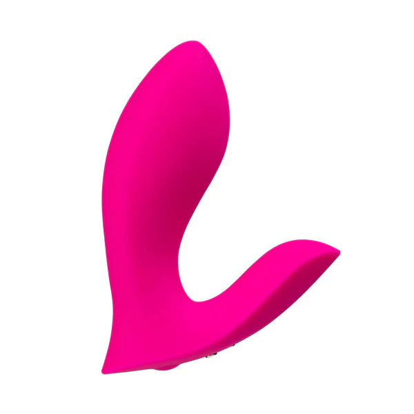 LOVENSE FLEXER APP-ENABLED WEARABLE PANTY VIBRATOR - PINK