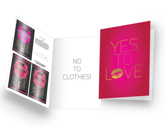 Naughty Notes Yes To Love...No To Clothes! - Haultr.