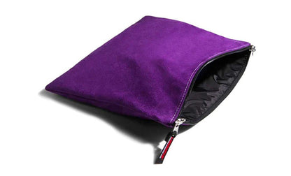 Zappa Zippered Microsuede Adult Toy Storage Bag