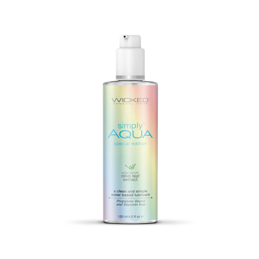 Simply Aqua Supporting LGBTQ+ Special Edition Lubricant